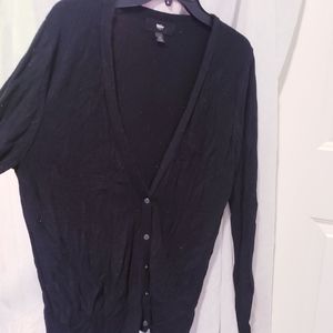 * 5-$20 * Mossimo Half button sweater cardigan